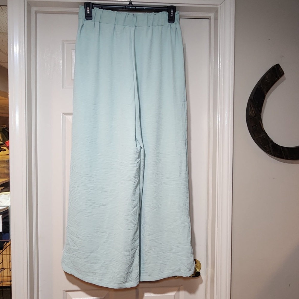 NWT Cupshe Wide-Leg Pull On Pants Beach / Swim Cover Up Summer Resortwear - Picture 3 of 5